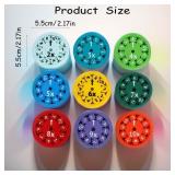 Math Fidget Spinners, Math Fidget Toy, Math Fidget Toy Multiplication Relieves Stress, Fidget Spinner Addition Or Subtraction (9pcs)