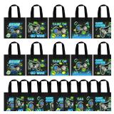 BANBALLON 20 PCS Video Game Party Favor Bags Gamer Gift Bags Treat Gift Bags for Kids Game On Birthday Party Video Game Theme Party Baby Shower Level Up Goodie Bags Supplies (GAME 01)