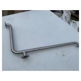 1 New 90 Degree Corner Bathroom Stainless Steel Stability Bar