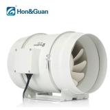 New Hon & Guan HF-200P Series 8" 494 CFM Mixed-flow Inline Duct Fan