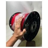 New Large 16lb Roll of Bulkline CT-550 .105” Spool Line, Red