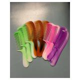 (10) pack short combs assorted colors