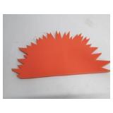 Foam Child Size Spike Orange Mohawk Hat