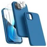 DSSARIO iPhone 13 6.1in Phone case with 2 Screen and Camera Protectors