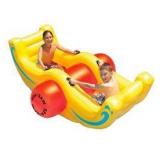 Swimline Vinyl Inflatable Sea-Saw Rocker Pool Float Yellow - Retail: $154.99