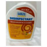 4 Bottles Weiman Gonzo Desinfectant Citrus 24fl each bottle