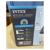 Intex Elevated 18 in Premium Comfort Twin Air Mattress with Internal Pump.