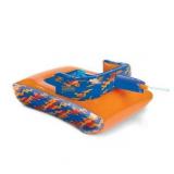 NERF Super Soaker Megaforce Battle Tank Ride-On Inflatable Pool Float with Pool-Fed Mega Water Blaster