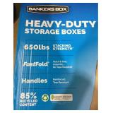 Bankers Box Heavy Duty Storage Boxes 10x12x15 10 Pack