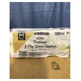 Members Mark 4pk Ultra Premium 3-Ply Dinner Napkins