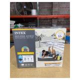 Intex Mid Rise 12 Inch Air Mattress with Internal USB Pump - Queen Size