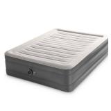 Intex TruAire Luxury Queen Air Mattress Airbed with Lumbar Support and Pump (Has been used before)