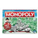 Monopoly Board Game 2-6 Players, 8 Tokens, Back to School Family Games (Ages 8+)