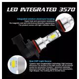 New 4x SHENKENUO 9005 9006 Combo LED Headlight High Low Beam Bulbs 6000K Cool White