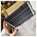 Irishom 6W 12V Solar Panel for Outdoor Security Camera Solar Cell with 10ft DC Output DIY Waterproof Solar Panel for Street Light Garden Lamp Home Fan Pump