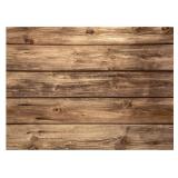 WOLADA 7x5FT Rustic Wood Wall Backdrop Natural Brown Wooden Board Photography Background Baby Shower Birthday Party Cake Table Decoration Banner Backdrops Photo Booth Prop 11839