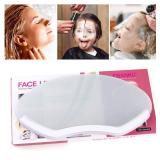 100 PCS Microblading Makeup Shower Face Shields Visors, Disposable Face Shields Masks for Hairspray Salon Supplies and Eyelash Extensions Eye Eyelid Surgery Aftercare