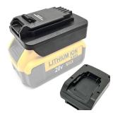 XFYBZN Battery Adapter Converter for DeWalt 20V MAX XR Lithium-Ion Battery to Black+Decker 20V LBXR20 LB20 LBX20, Porter Cable 20V PCC685L PCC682L, Stanley 18V Cordless Tools Battery Adaptor