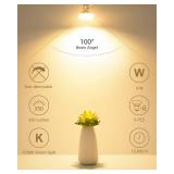 LE GU10 LED Light Bulbs Non-Dimmable, 2700K Soft Warm Light GU10 Bulb Replacement for Recessed Track Lighting, 4W LED Bulbs with 100Â°Flood Beam for Kitchen, Range Hood, Living Room, Bedroom, 6 Pack