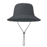 Zando Waterproof Bucket Hat for Woman Men Rain Hat UPF 50+ Sun Hats for Women Packable Outdoor Hiking Safari Hats for Women Wide Brim Summer Hat Adjustable Boonie Fishing Hat Grey Hat One Size