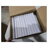 Redbaker 22 Pcs Picture Frames Bulk Simple Designed Photo Frames Modern White Frames for Pictures with Resin Glass for Wall Mount Tabletop Display Home Office Hotel Decoration (5 x 7 Inch)