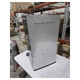 Frigidaire EFR323 3.2 cu ft Compact Fridge, Mini Refrigerator, Stainless Steel, Platinum Series - Retail: $142.74