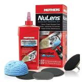 Mothers 07251 NuLens Headlight Renewal Kit, 8 fl. oz.