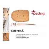 pedag Correct | German Made Medial and Lateral Wedge Heel Straightener Insert | for Pronation and Supination, Knock Knee Pain, Bow Legs | Vegetable Tanned Leather | Extra Large (Men 11L to Men 13)