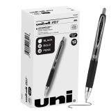 Uni Ball 207 Gel Pen 12 Pack   1.0mm Bold Black Pens, Gel Ink School Pens   School Supplies, Teacher Pens, Journaling Pens   Back to School