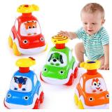 Palmatte Cars Toys for 1 Year Old Boy Birthday Gift Press and Go Car for 2 Years Old Boy Cars for Toddlers 1 3 Baby Toys 12 18 Months Gifts for 1 2 3 Year Old Boy