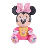 Disney Baby Musical Discovery Plush Minnie Mouse with Sounds and Phrases, Sings ABCs, 123s, and Colors Songs, Kids Toys for Ages 06 Month by Just Play