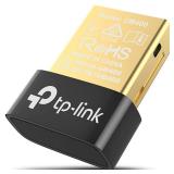 TP Link USB Bluetooth Adapter for PC, Bluetooth 4.0 Dongle Receiver, Plug & Play, Nano Size, EDR & A2DP Technology, Supports Windows 11/10/8.1/8/7/XP for Desktop, Laptop, PS4/ Xbox Controllers (UB400)