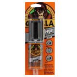 Gorilla Glue Epoxy 0.85 Ounce Syringe Two Part Resin and Hardener