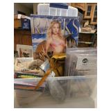 One large bag of buckshot, to fishing lures, a Kansas racks calendar several packages of muzzle loading superchargers