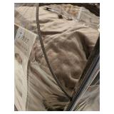 King size gray comforter