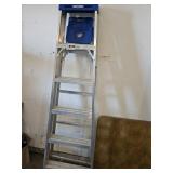 6 ft aluminum Werner step ladder