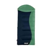 Coleman Montauk 40-Degree Cool Weather Semi-Rectangular Big and Tall Sleeping Bag Green