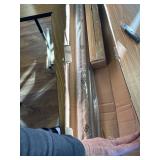 $91 Wood Curtain Rods for Windows: 72" to 144"