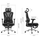 $230 Hbada P5 Ergonomic Office Chair with Footrest