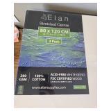 $75 Elan Stretched Canvases 32x47, 3-Pack