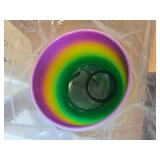 $100 8 Inch Rainbow B Note Chakra Singing Bowl