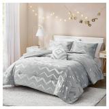 $50 Codi Grey Bedding Set Twin XL for Teens