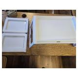 2 Pack Bed Tray Table, 25.6 * 14 Inch