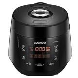 CUCKOO 10-Cup Heating Pressure Rice Cooker and Warmer Black