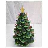 Mr Christmas - Lit Nostalgic Christmas Tree 14" - Green - Retail: $105