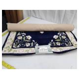 Nourison Accent Rug - Navy - 26 in x 45 in