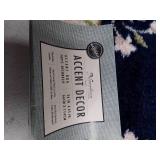 Nourison Accent Rug - Navy - 26 in x 45 in