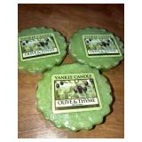 Yankee Candle Olive And Thyme Wax Tart (Set of 3)