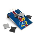 NCAA Kansas Jayhawks Table Top Cornhole Bluetooth Speaker