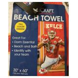 Travis Kelce Beach Towel